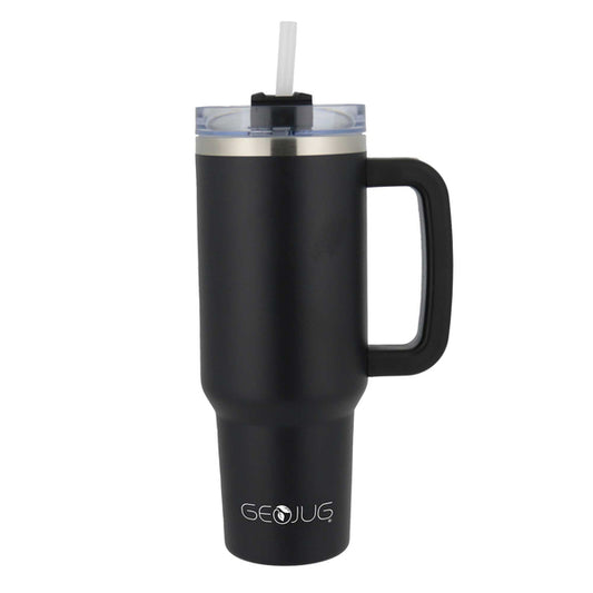 Brentwood Geojug CMB-1200BK 40-Oz. Insulated Stainless Tumbler (Black)