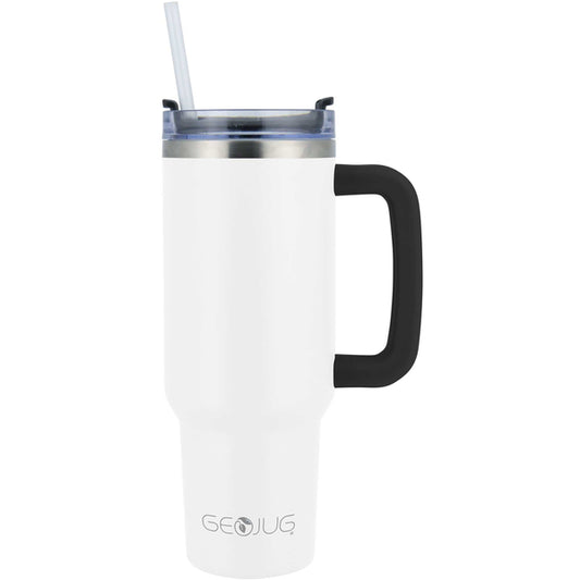 Brentwood Geojug CMB-1200CRM 40-Oz. Insulated Stainless Tumbler (Cream)
