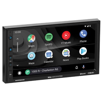 Boss BVCP9800W 7" Double DIN Mechless Fixed Face Touchscreen Receiver