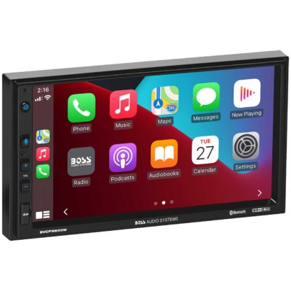 Boss BVCP9800W 7" Double DIN Mechless Fixed Face Touchscreen Receiver