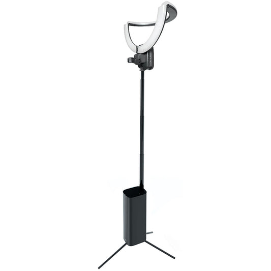 Bower WA-COLRGB12 Wireless Collapsible 12-In. White and RGB Ring Light, Black