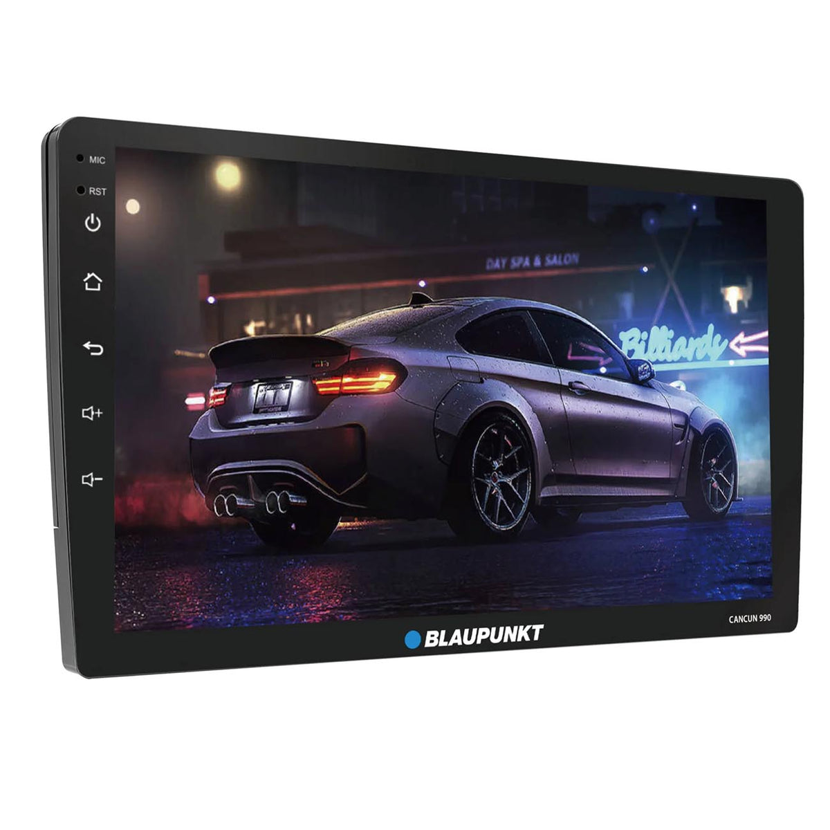 Blaupunkt 9” Single DIN Mechless Wireless CarPlay, Android Auto, BT CANCUN990