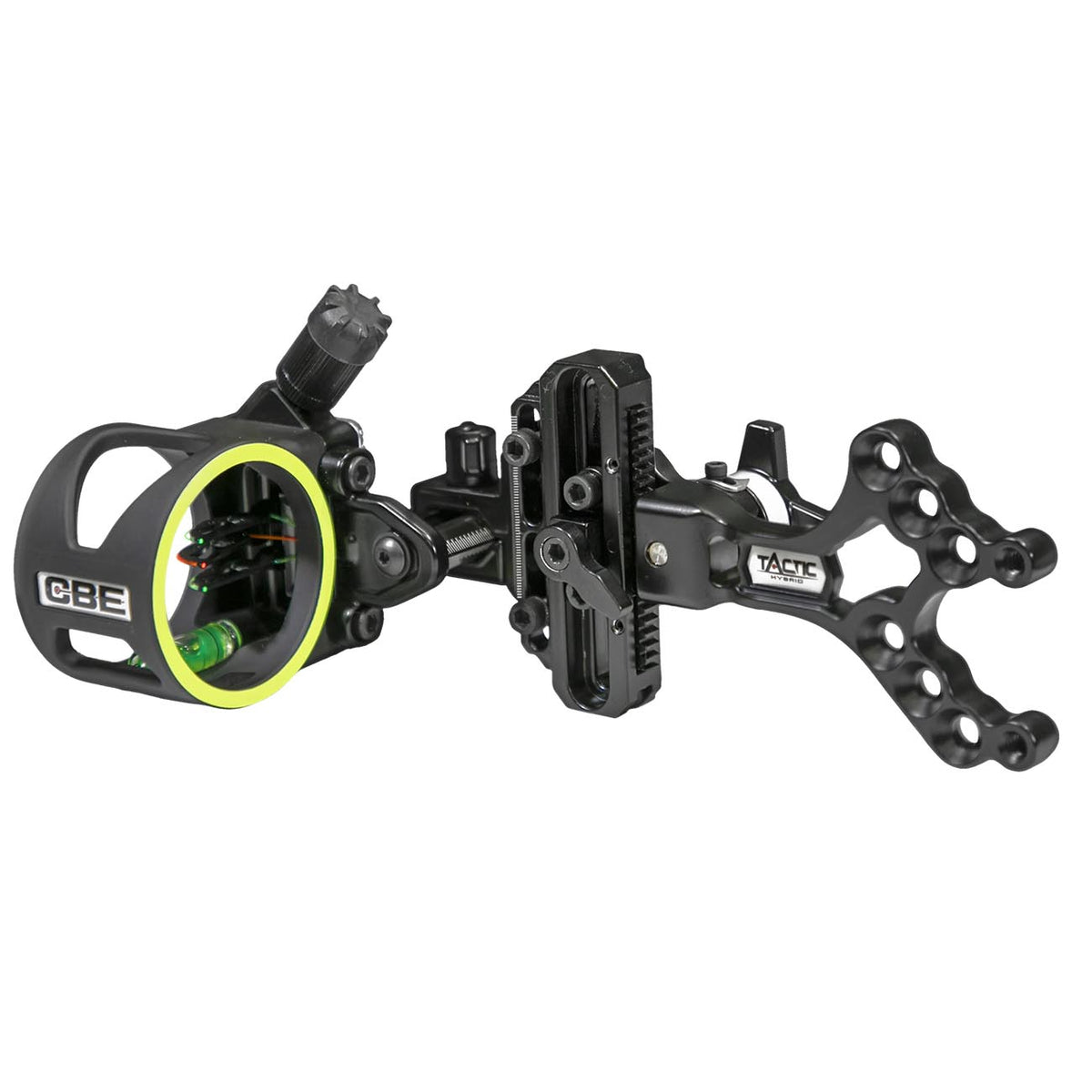 CBE Archery Tactic Hybrid 3-Pin Bow Sight 0.019 Fibers (Ambidextrous) CBETCH319