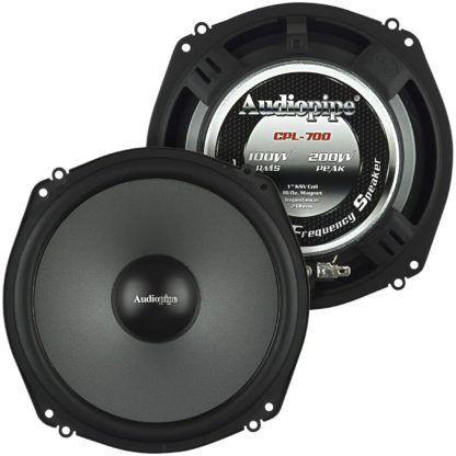 Audiopipe CPL700 Shallow Mount 7" Low Mid Frequency Speaker(Pair)