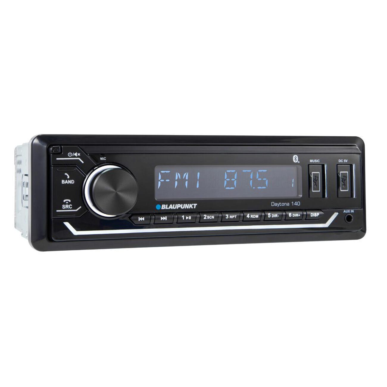 Blaupunkt Detachable Face Mechless AM/FM Receiver with Bluetooth DAYTONA140