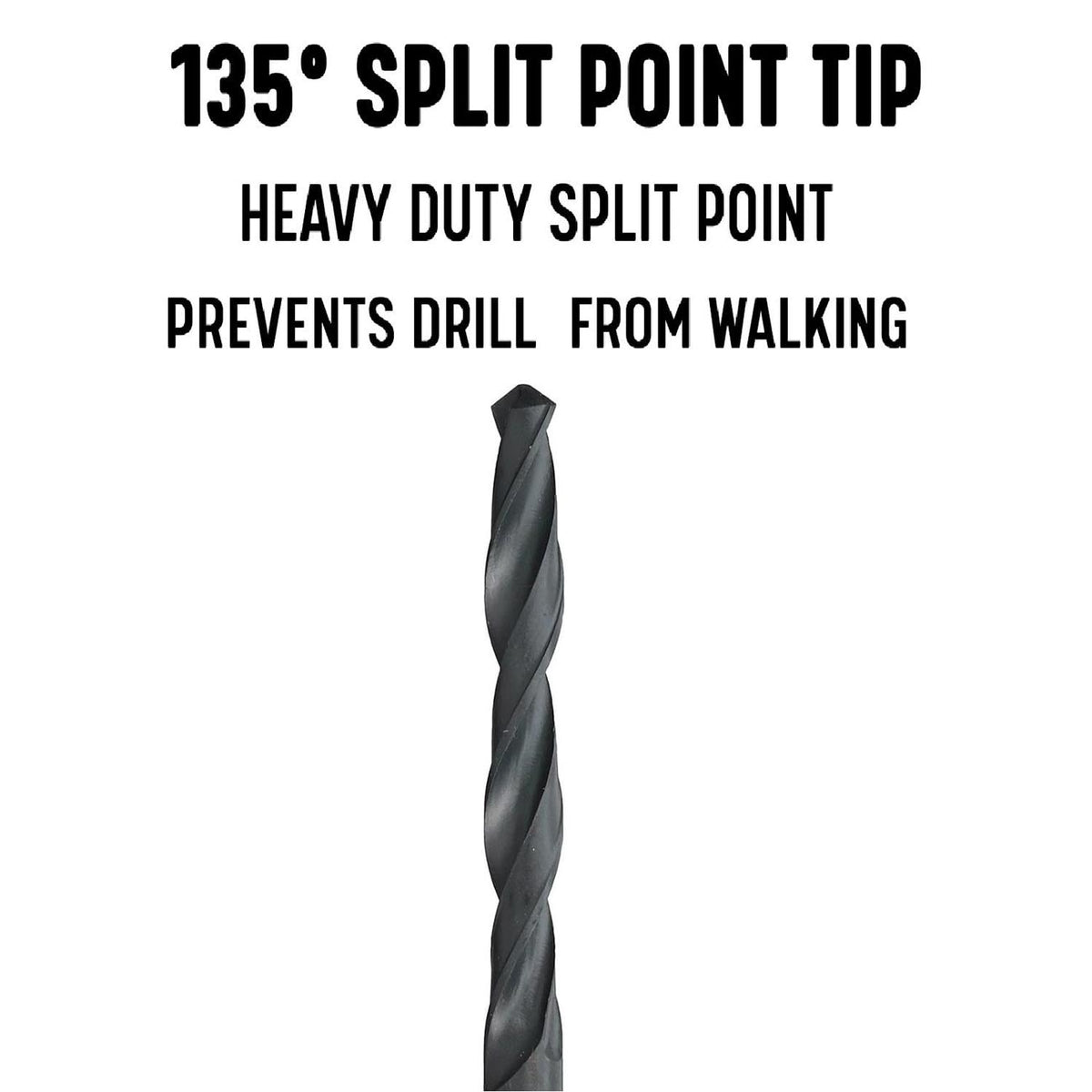 DRILL AMERICA 3/8" x 12" HSS Aircraft Extension Drill Bit DWDACX1238