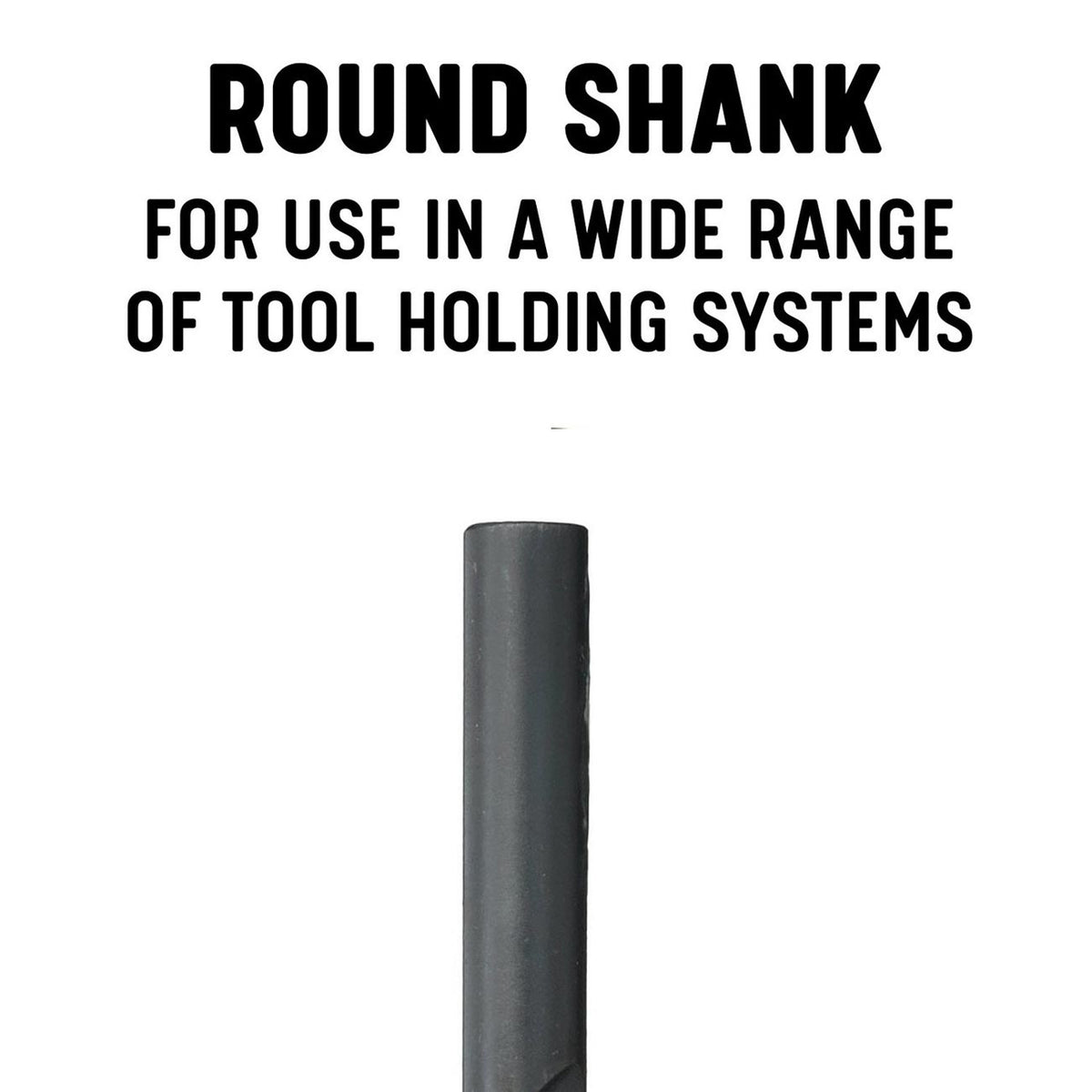DRILL AMERICA 17/32" x 12" HSS Extra Long Drill Bit with 1/2" Shank