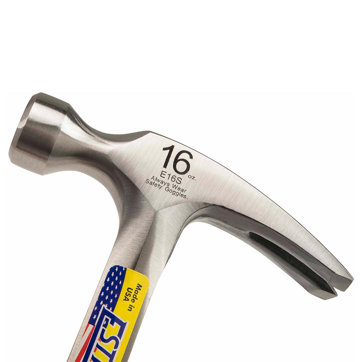 Estwing 16 oz. Smooth Face Rip Hammer - Leather Grip E16S