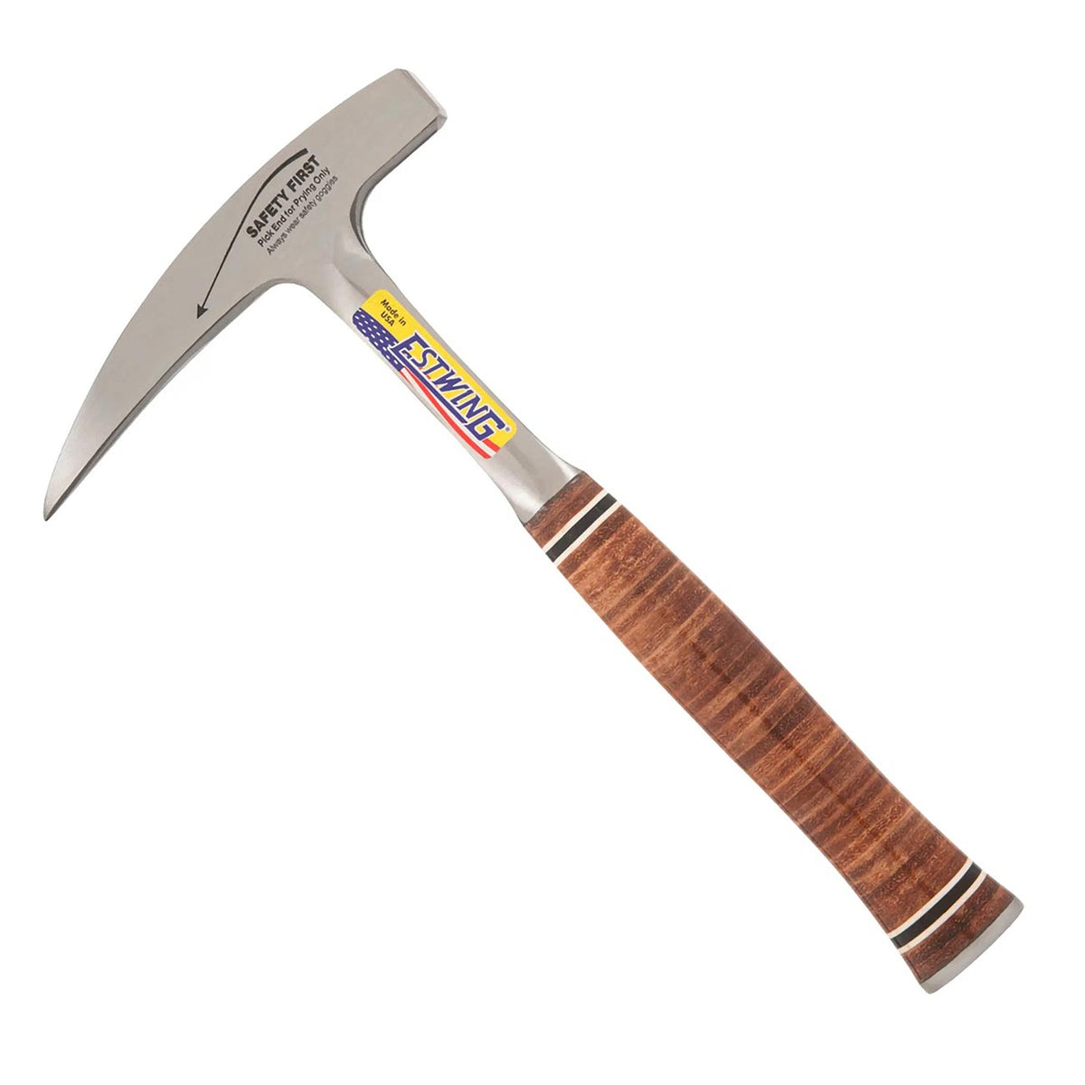 Estwing 22 oz. Pointed Tip Rock Pick - Leather Grip E30