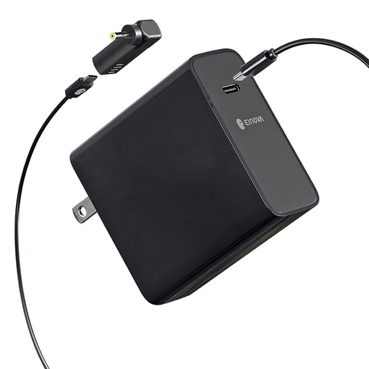 Einova CXX008BK4B.00 Orion USB-C and DC 100W Charger for Laptops