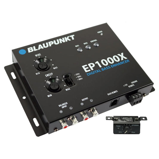 Blaupunkt EP1000XPRO Digital Bass Enhancer Processor with Dash Mount Control