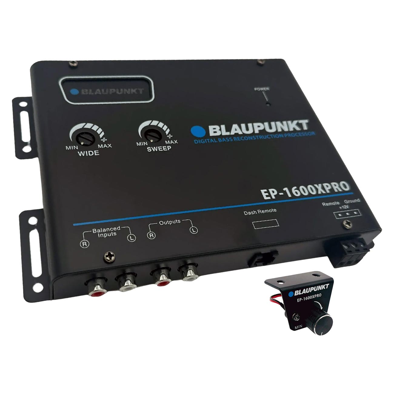 Blaupunkt EP1600XPRO Digital Bass Enhancer Processor Dash Mount Control