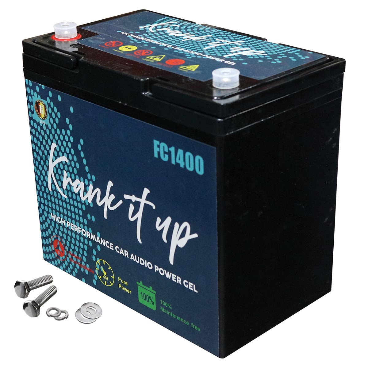 Krank It Up FC1400 Power Cell 1500 Amps 12 Volt; 60 Ah
