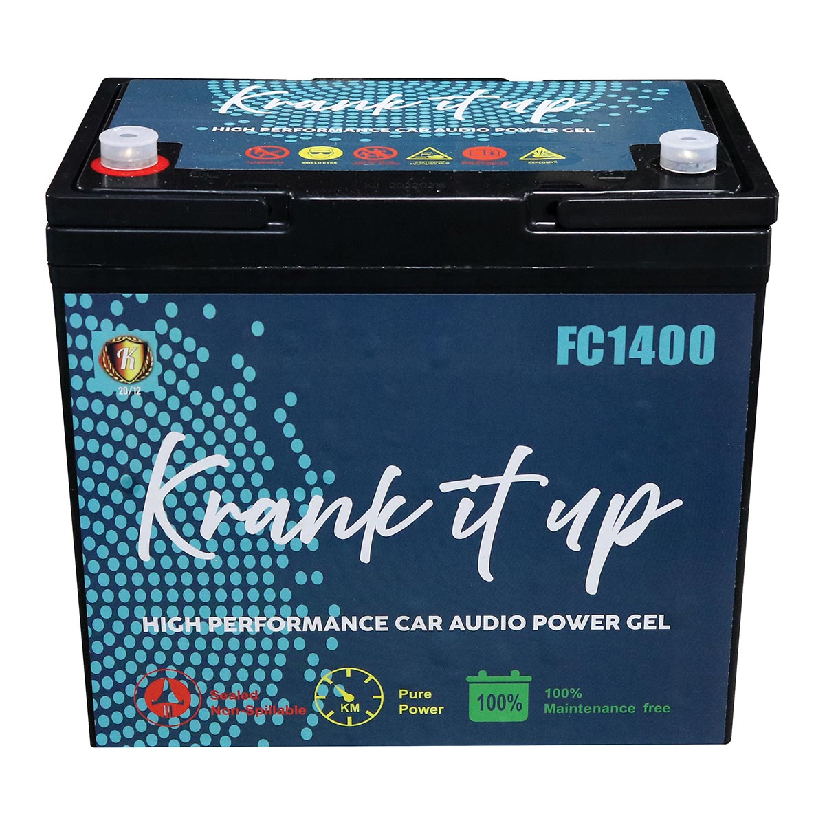 Krank It Up FC1400 Power Cell 1500 Amps 12 Volt; 60 Ah