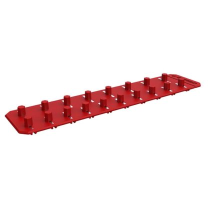 EZ Red FSR18R Flexible Magnetic Double Socket Rail, Red