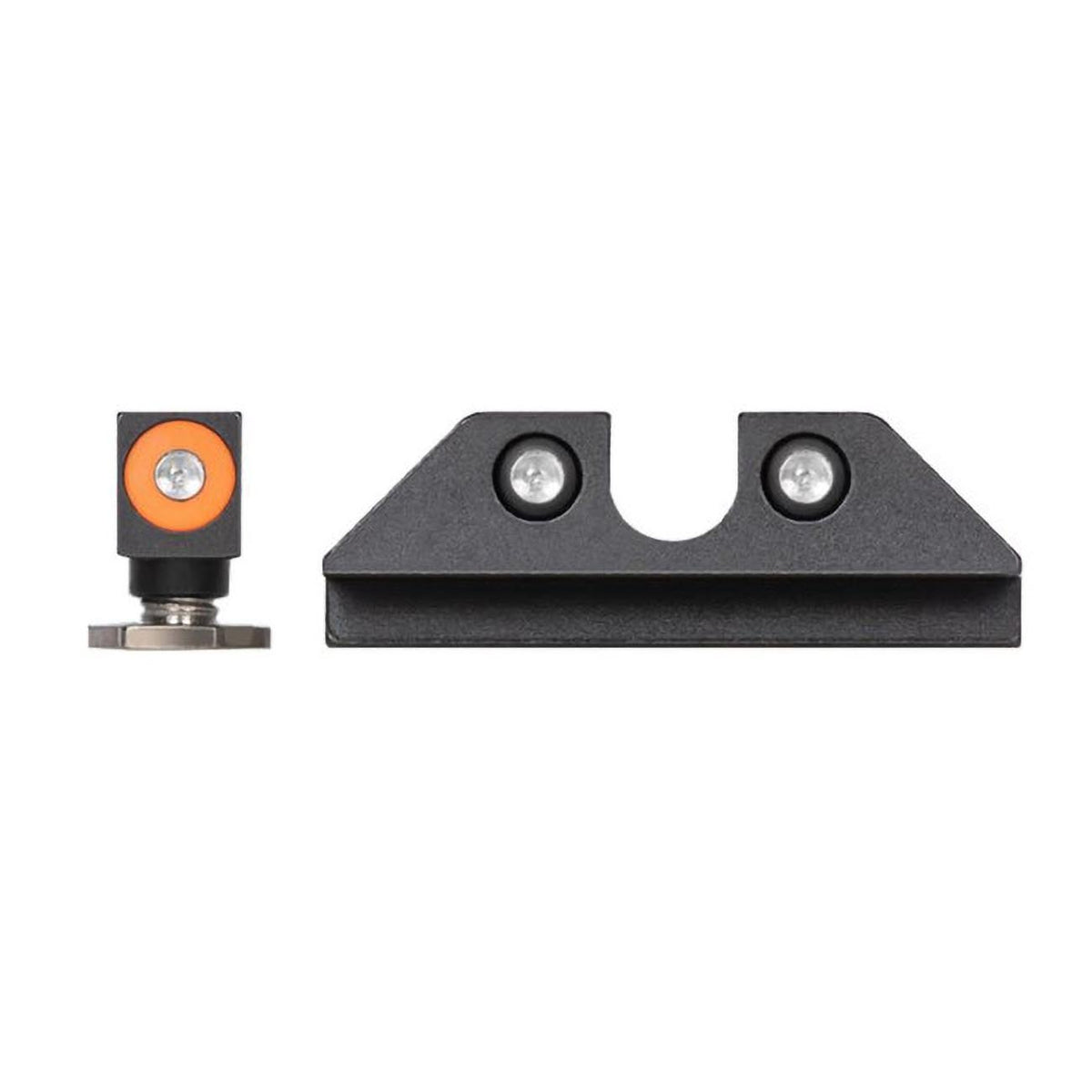 Night Fision Night Sights for Glock 17/19/34/43/48 Orange Front/Black Rear