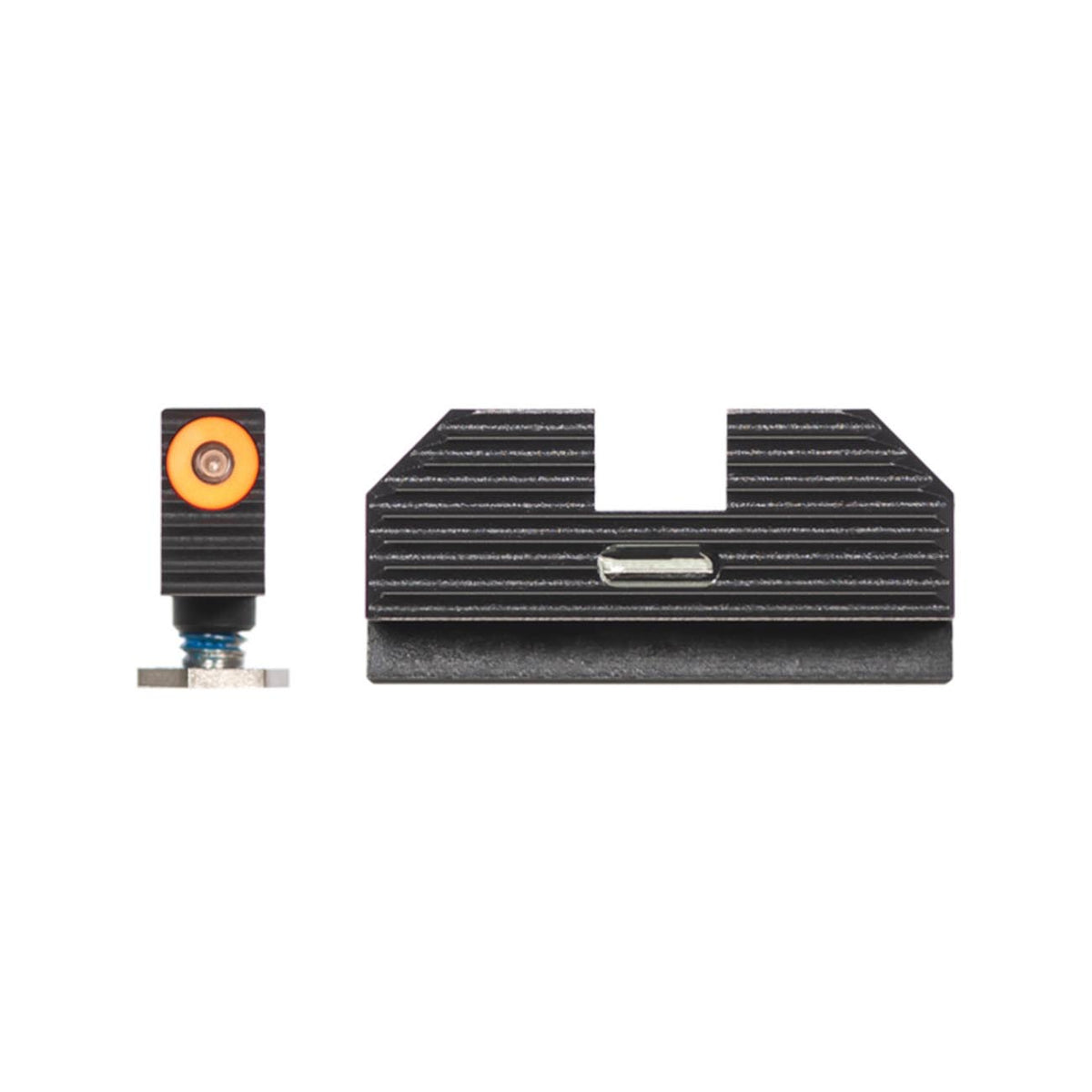 Night Fision Night Sight Set for Glock 17/19/34 Orange Front/Black Rear
