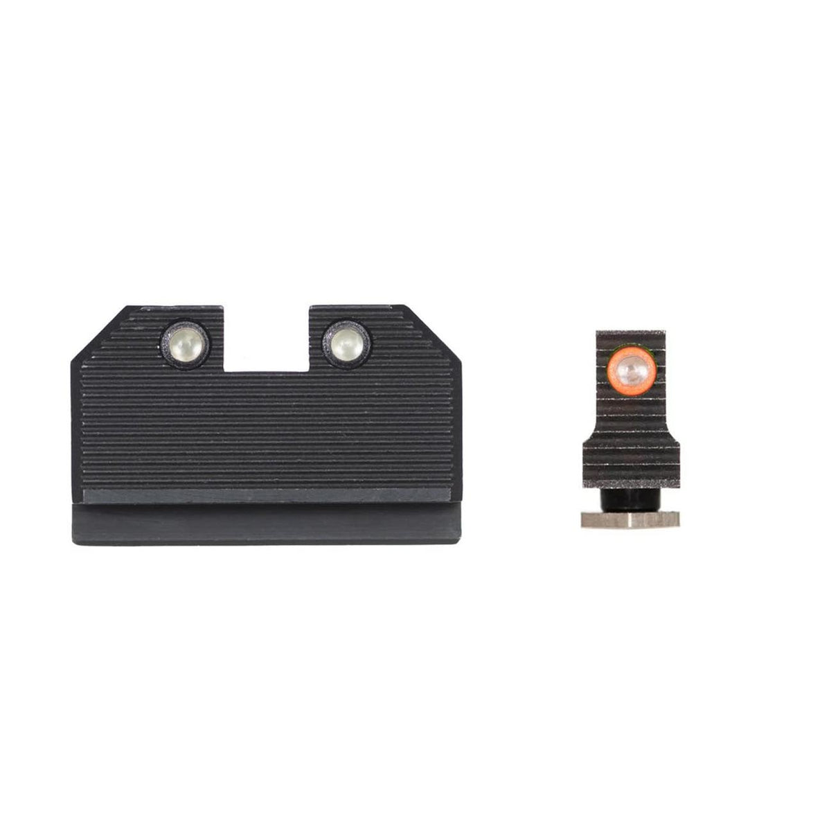 Night Fision Perfect Dot™ Night Sight Set Height Orange Front/Blank Square Rear
