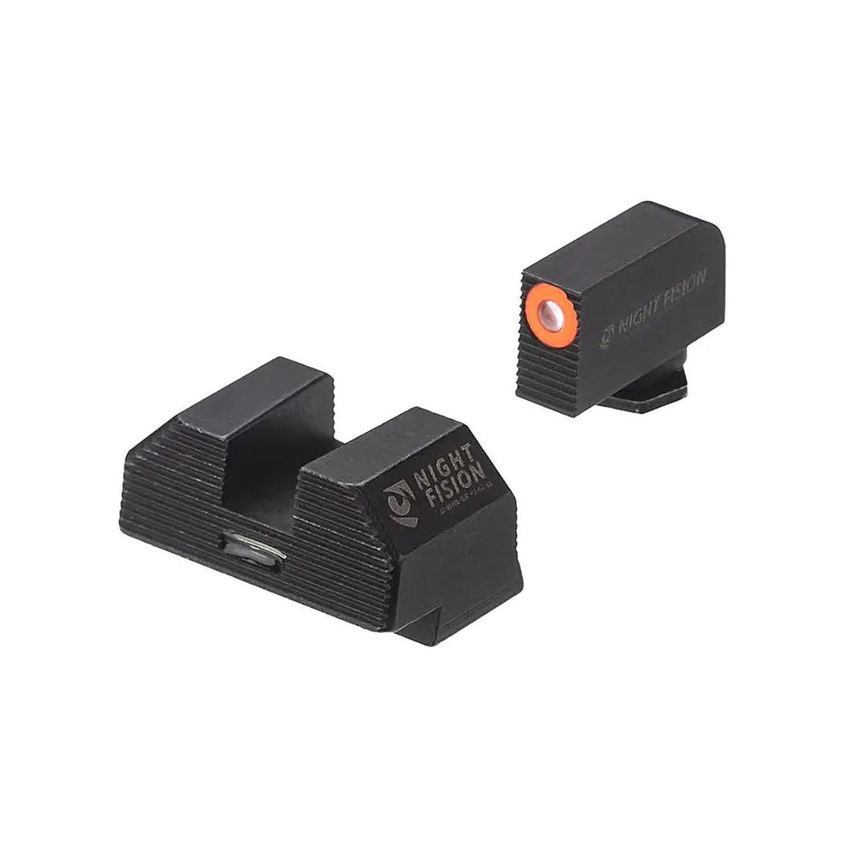Night Fision Night Sight Set Glock 42/43/43x/43x MOS Orange Front/Rear Green