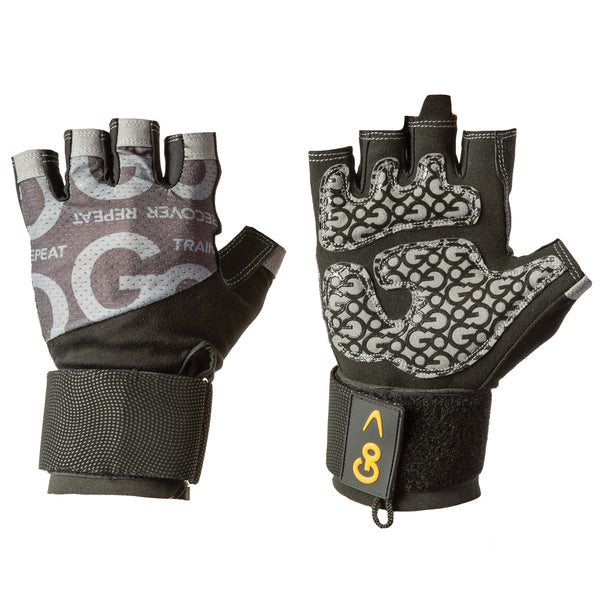 GoFit GF-GTCW-M Pro Trainer Wrist-Wrap Gloves (Medium)