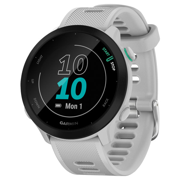 Garmin 010-02562-01 Forerunner 55 Running Watch (White)