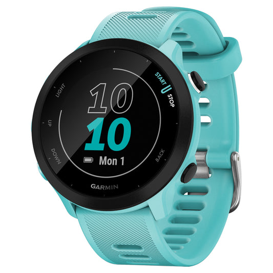 Garmin 010-02562-02 Forerunner 55 Running Watch (Aqua)