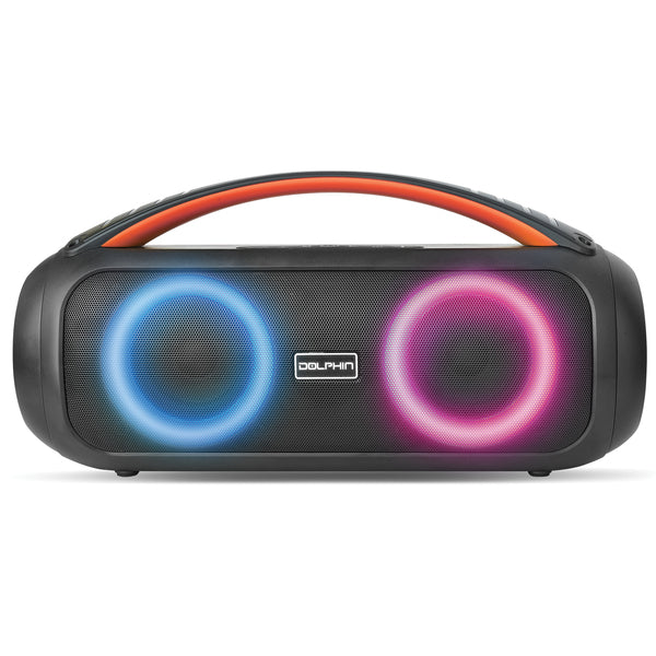 Dolphin Audio LX-220 LX-220 Portable 30-Watt Boom Box with Lights