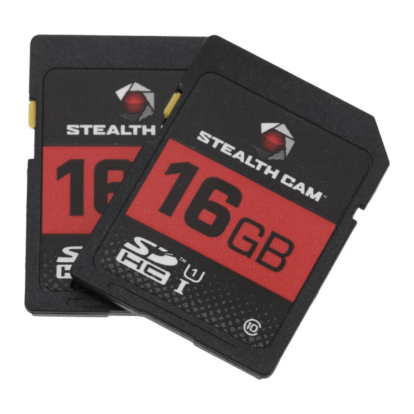 Stealth Cam GSMSTC16GB2PK 16-GB SD Card, 2 Count