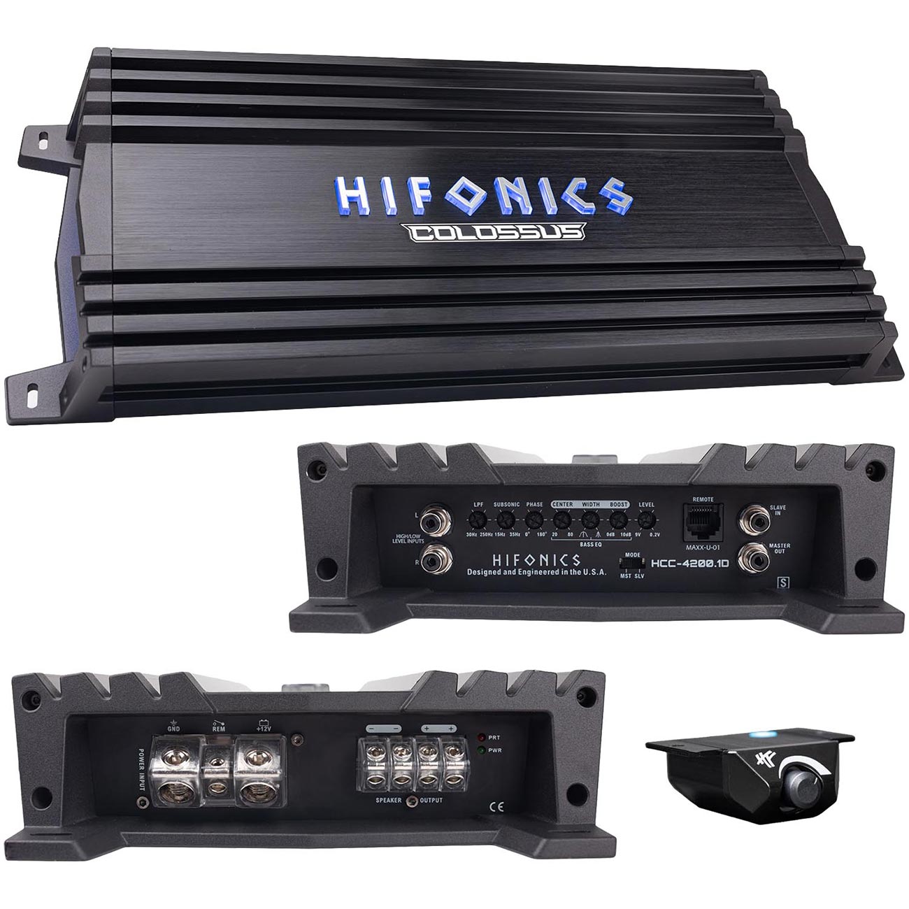 Hifonics Monoblock Colossus Amplifier, 4200 Watts HCC42001D
