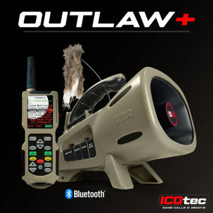 Icotec ICO10731 Outlaw PLUS Professional Programmable Predator Call/Decoy Combo