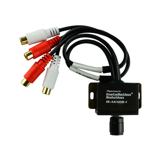 Pipeman's Installation Solution Universal Remote RCA Gain Control ISAKNOB1