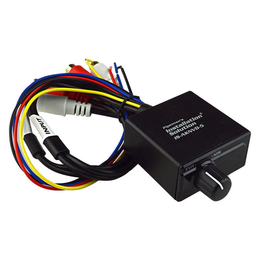 Pipeman's Installation Solution ISAKNVD5 Universal Remote RCA Gain Control