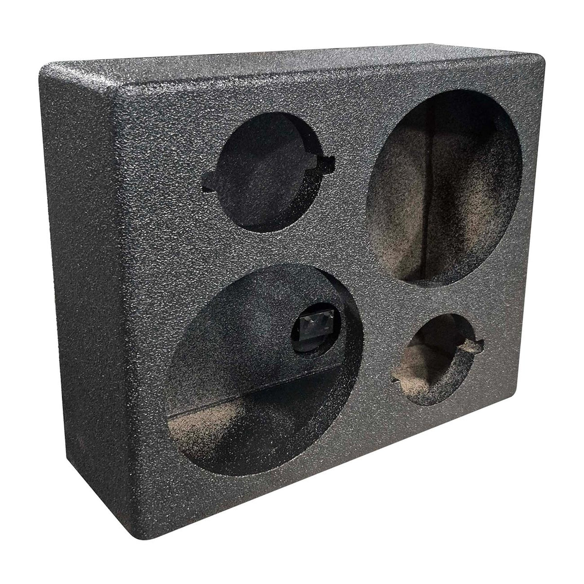 Installation Solution Universal Dual 6.5" Speaker & Dual Tweeter Enclosure Box