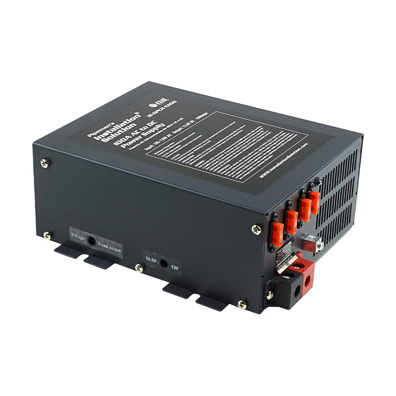 Installation Solution ISDPCH13100 100 Amp AC to DC Power Supply