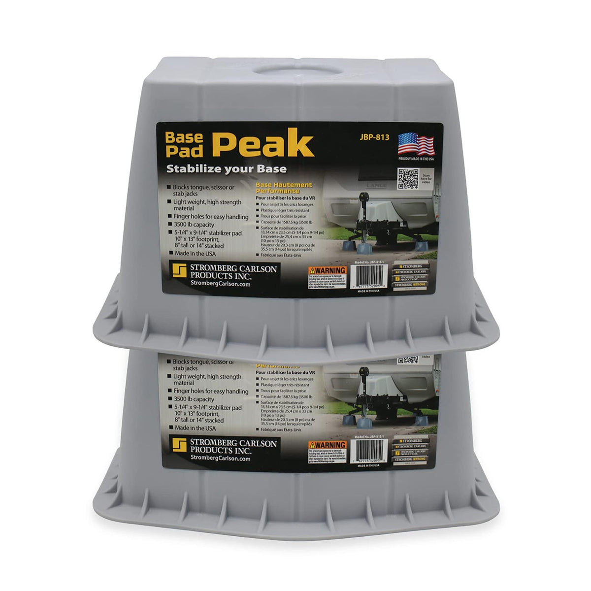 Stromberg Base Pad Peak (2-Pack) JBP8132