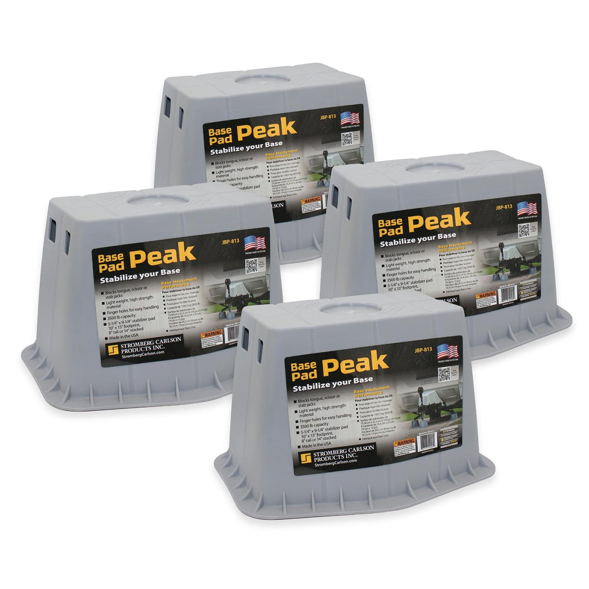 Stromberg Base Pad Peak (4-Pack) JBP8134
