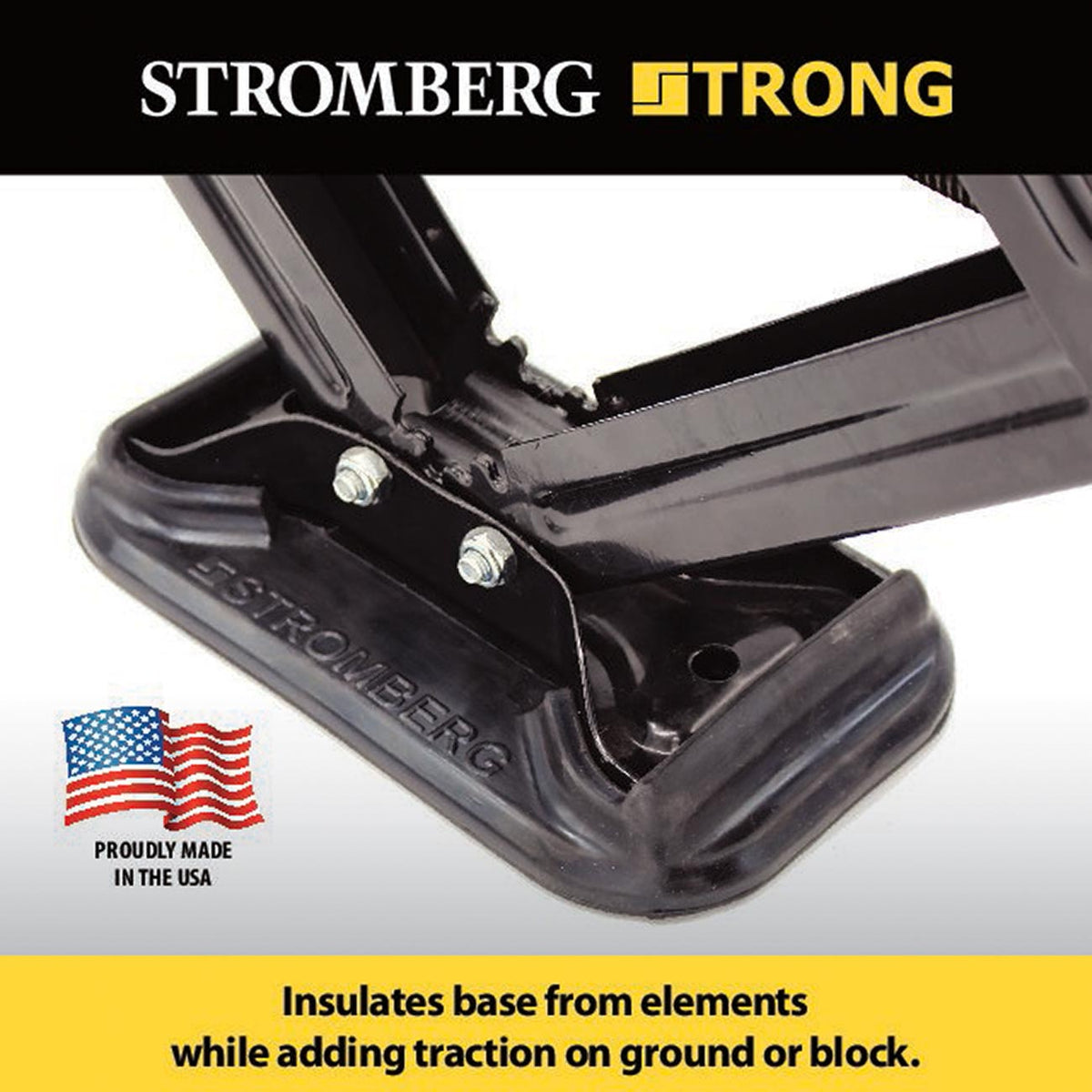 Stromberg EPDM Rubber Scissor Jack Shoes (2-Pack) JBPSJSC2