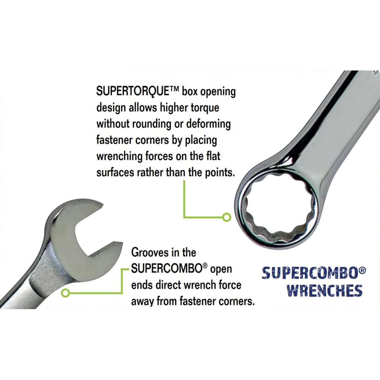 Williams SUPERCOMBO SAE 1-1/4" Combination Wrench