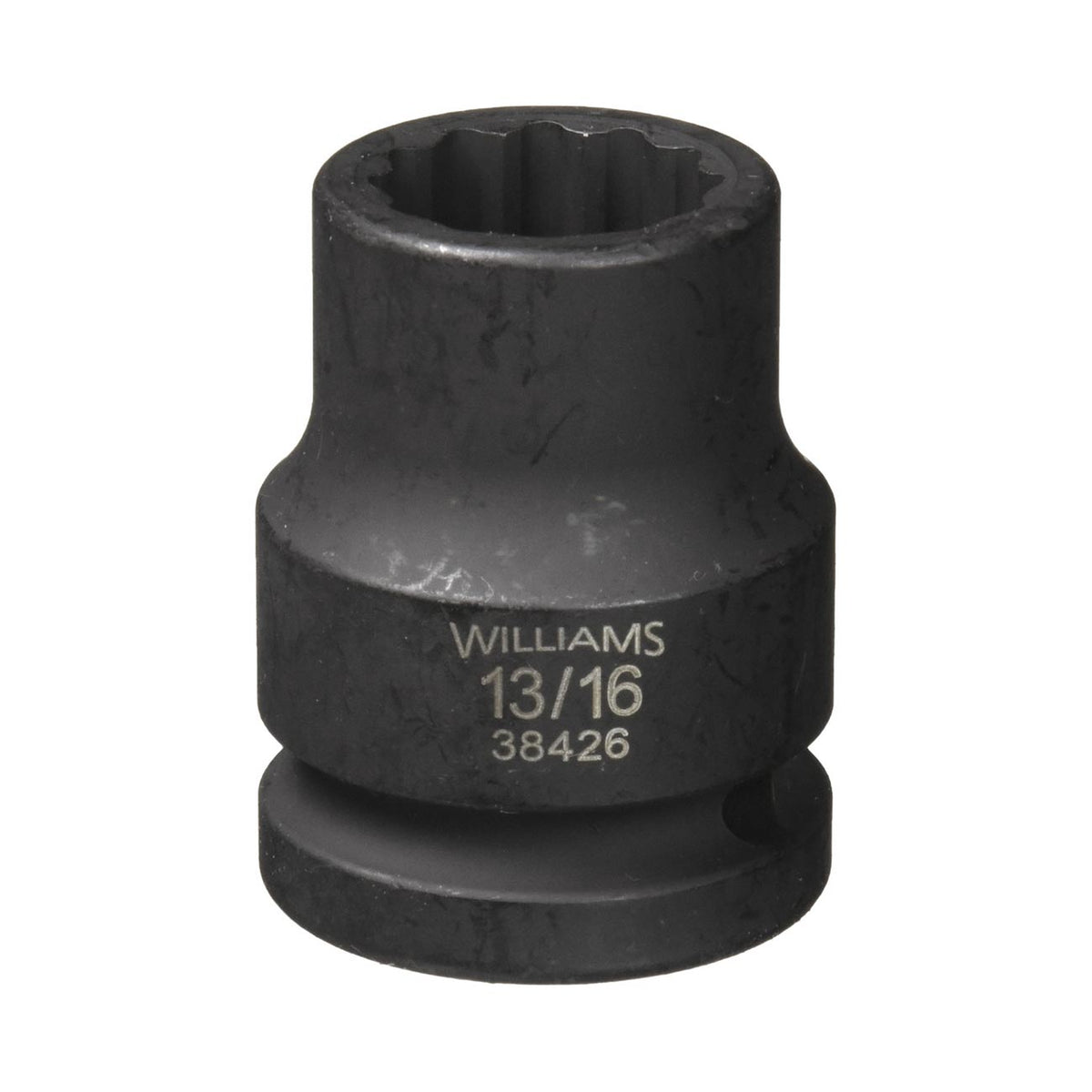 Williams 13/16″ Shallow Impact Socket 3/4″ Drive 12 Point JHW38426