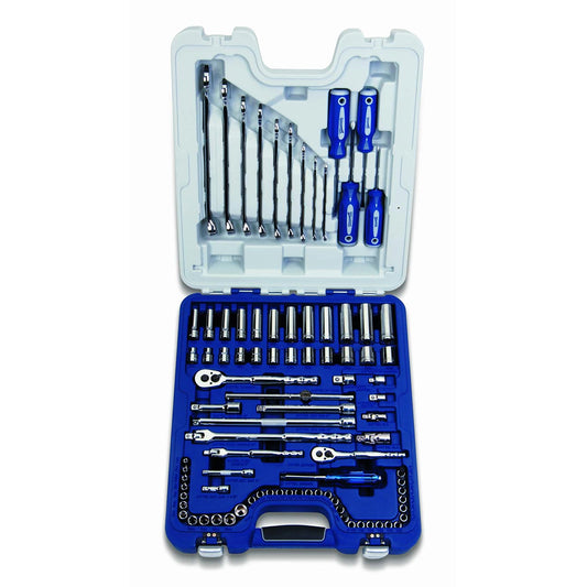 Williams 3/8″ - 1/4" Drive Master Deluxe Socket/Tool Set (89-Piece) JHW50622B