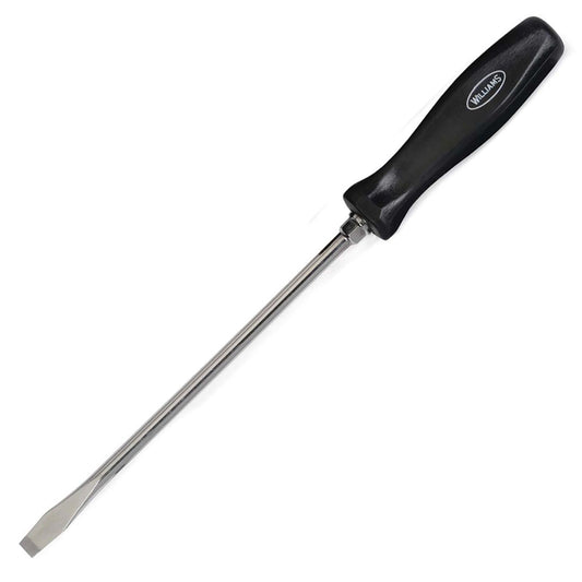 Williams Endurogrip Screwdriver: Slotted 7/16" x 10" with Hex Bolster JHWSDR30