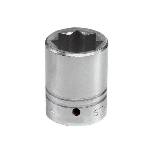 Williams 1/2" Drive Shallow 1" Socket 8 Point