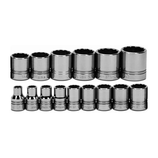 WILLIAMS 1/2 DR REG SKT SET 12 PT 15Pc