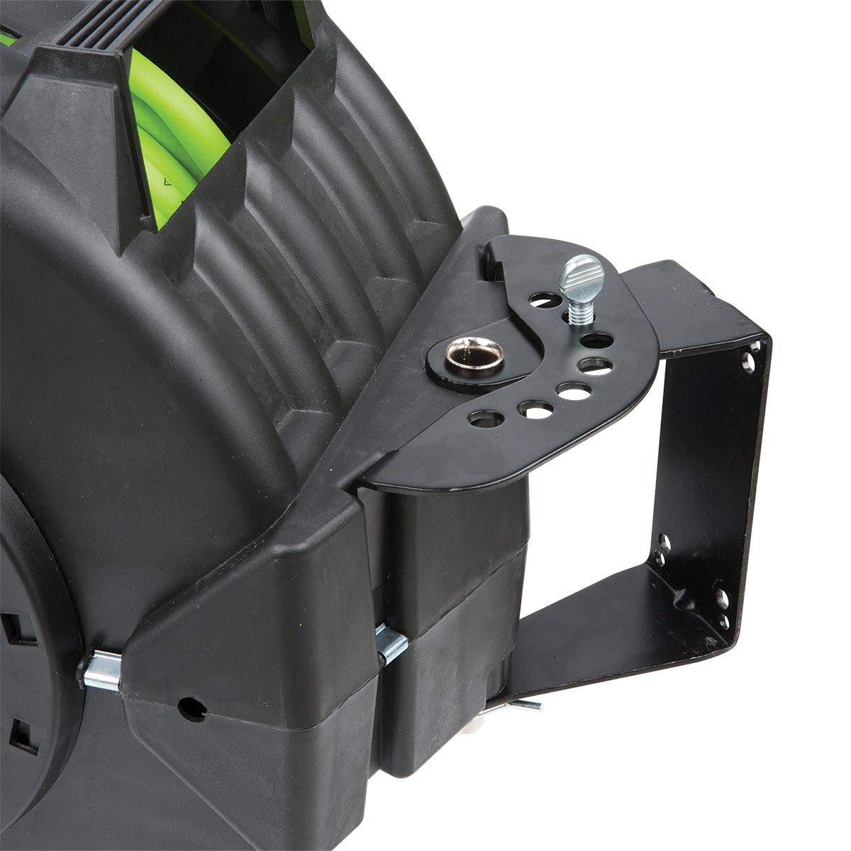 Flexzilla L8306FZ Retractable Air Hose Reel with Levelwind Technology 3/8" x 75'