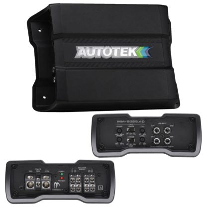 Autotek MM20254D Mean Machine Compact 4 Channel Amplifier, 2000 Watts