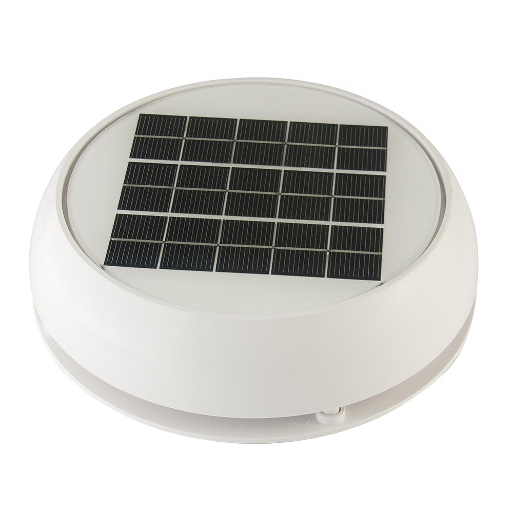 Marinco 3" Day/Night Solar Vent - White N20803W