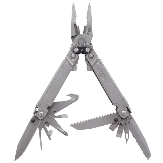 SOG PowerAccess Assist 21-In-1 Multi-Tool (Stonewash Finish) PA3001CP
