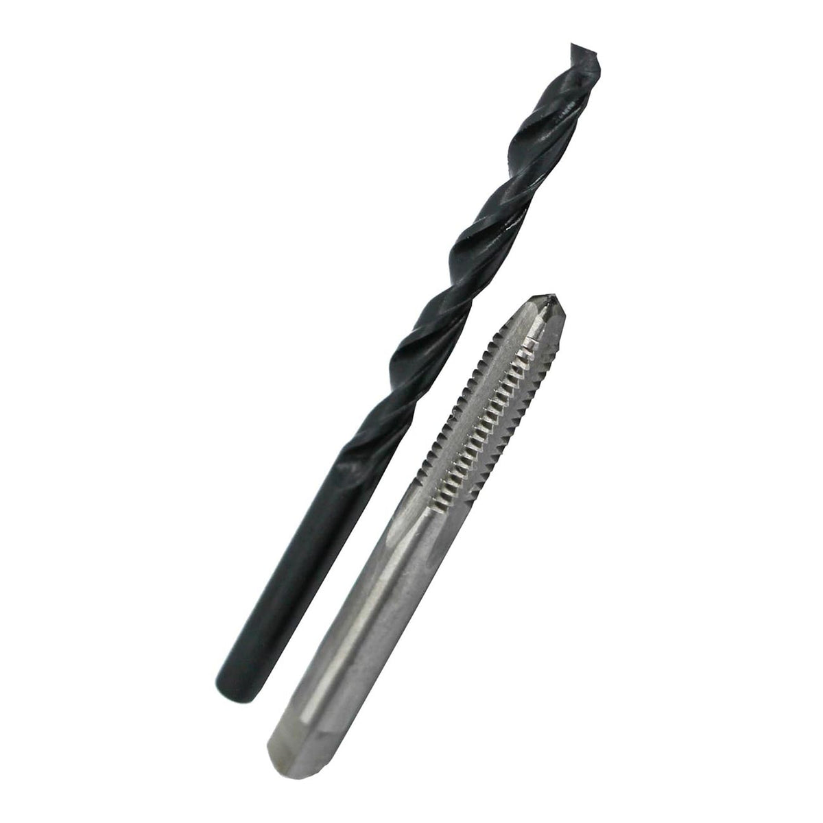 DRILL AMERICA 3/8"-24 UNF HSS Plug Tap and Q HSS Drill Bit Kit POU3824
