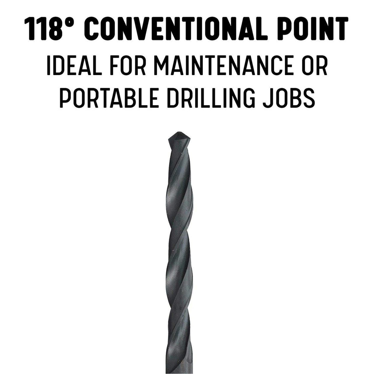 DRILL AMERICA 3/8"-24 UNF HSS Plug Tap and Q HSS Drill Bit Kit POU3824