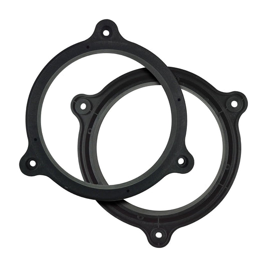 Audiopipe RINGPVCNI6 - Nissan 6.5" Factory to Aftermarket Speaker Adapter Kit